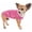 Pink, variant on Pet Life ® Active 'Pull-Rover' 4-Way Stretch Sleeveless Fitness Yoga Dog T-Shirt Hoodie