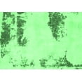 thumbnail image 1 of Ahgly Company Indoor Rectangle Abstract Emerald Green Modern Area Rugs, 2' x 3', 1 of 4