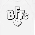 thumbnail image 4 of Inktastic BFFs- best friends forever heart Boys or Girls Baby Bodysuit, 4 of 5