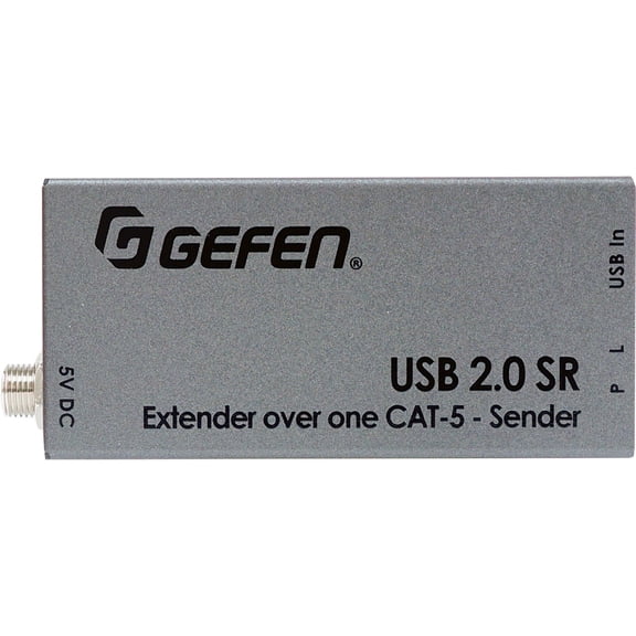 Gefen EXTUSB20SR USB 2.0 SR Extender Over One CAT-5 Cable
