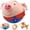 A, variant on Interactive Dog Toys, Active Moving Pet Plush Toy with Squeaky & Talking Sound, Rechargeable Plush Cartoon Pig Bounce Ball Toys Toys Suitable for Large and Small Dogs