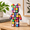COLOR, variant on Colorful Bear Interlocking Block Building Set 3450 Pieces Home Office Decor