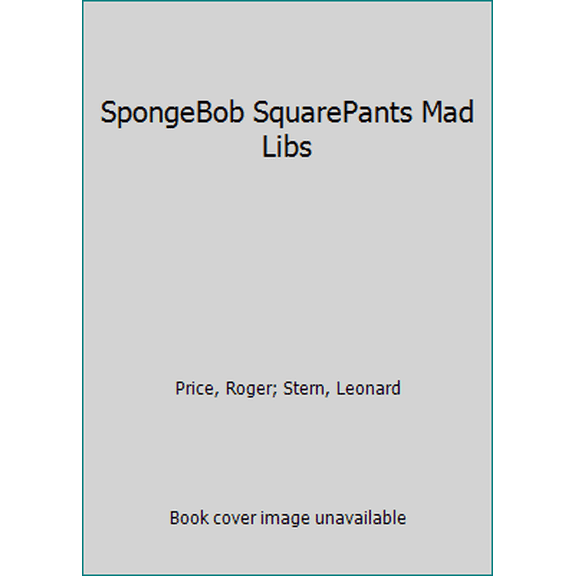 Pre-Owned SpongeBob SquarePants Mad Libs (Paperback) 0843121270