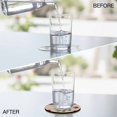 thumbnail image 4 of Ladybugs Eucalyptus Leaves Coasters Set of 4, Absorbent Coasters for Drinks, Spring Botanical Vintage Coaster for Desk Coffee Table Protection, Home Decor House Warming Gifts 4", 4 of 8