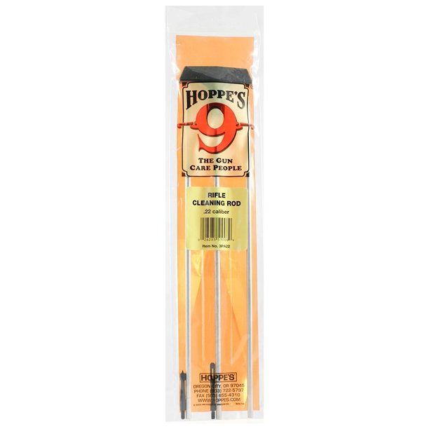 Hoppe's No. 9 Gun Cleaning Aluminum Rod, .22 Caliber Rifle