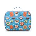 thumbnail image 2 of Lunch Box with Padded Liner Spacious Insulated Lunch Bag Durable Thermal Lunch Cooler Pack with Strap for Commuters Outdoor Enthusiasts School Sports Beach Picnic Work Camp, 2 of 6