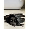 thumbnail image 5 of Halloween Wall Breaking Horror Zombie Decoration Scene Layout Props Window Glass Stickers Party Windows Wall Home Decoration (A), 5 of 6