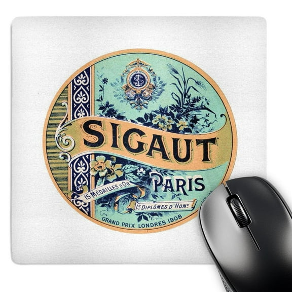 3dRose, Vintage French Wine Label, MousePad