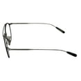 thumbnail image 4 of John Varvatos Mens Gunmetal Silver Round Metal Eyewear Frame V174. 50mm, 4 of 6