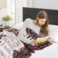thumbnail image 5 of to My Daughter Blanket from Mom, Soft Flannel Throw Blankets for My Daughter, Christmas Valentines Birthday Gifts for Daughter Adult Teen Kid from Mother, 5 of 6