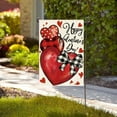 thumbnail image 5 of Home Decor Valentine'S Day Garden Flag Outdoor Dating Party Decoration Flag Print Door Welcome Flag Flags_ Banners & Accessories Valentines Day Decorations, 5 of 5