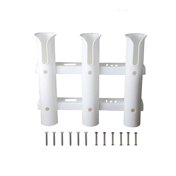 Fishing Rod Holders Rack Rod Fishing Pole Holder for Boat Yacht Kayak Garage Storage or Truck with Screws