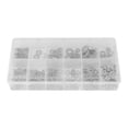 thumbnail image 2 of 350 unids de acero inoxidable Plano y resorte Lavadora herramienta Kit de surtido M3 M4 M5 M6 M8 M10 W / Caja, 2 of 6