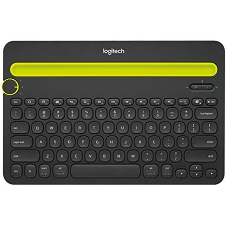 Logitech K480 920-006342 Black Bluetooth Wireless Mini Multi-Device Keyboard (Non-Retail Packaging)
