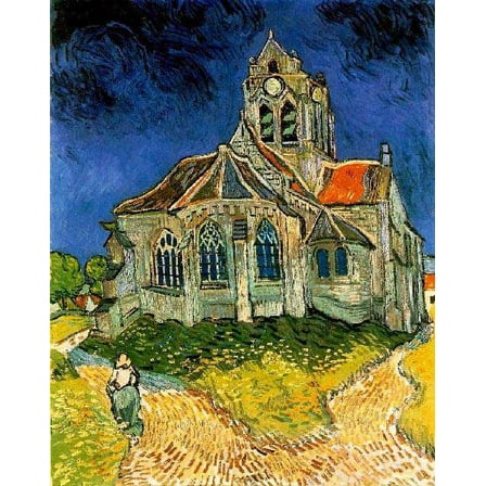The Church at Auvers, a 1000-piece Puzzle by Tomax Puzzles