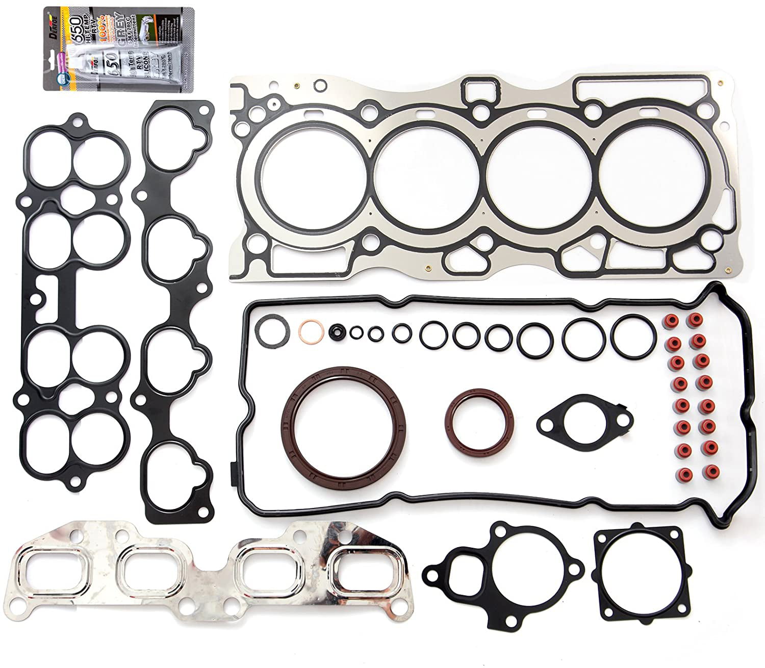 SCITOO Timing Chain Cover Gasket Kit Set Replacement for Lincoln Mark LT 4-Door Crew Cab Pickup 5.4L Base 