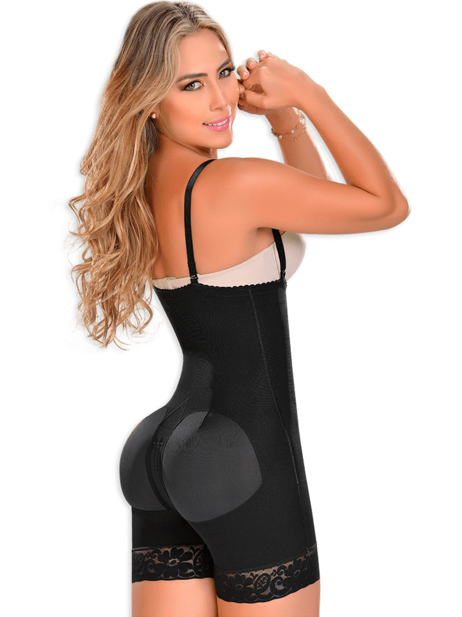  D066 Fajas Colombianas Post Surgery And Postpartum Tummy Tuck  Compression Garment For Women Black 4XL