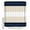 Navy blue Khaki, variant on Extra Long Shower Curtain 72x84 Inch, Haze Blue Beige Stripe Shower Curtain Waterproof Bathroom Decor Modern Art Horizontal Striped Fabric Bath Curtain Set Accessories with Hooks