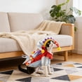 thumbnail image 5 of Shadoumai Dog Clown for Small to Large Dogs Soft Jumpsuit Apparel Pullover Winter Pajamas, 5 of 8