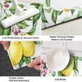 thumbnail image 3 of Yellow Lemon Fruit Leaves White Pattern Kitchen Rug Mat,Kitchen Runner Rugs Non Skid Washable,Decorative Kitchen Floor Mats for Kitchen,Sink,Laundry,17"X47", 3 of 5