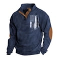thumbnail image 1 of Spring And Autumn Men's Standing Collar Sweatshirt Is Outdoor Casual Sweaters Tops S, 1 of 3