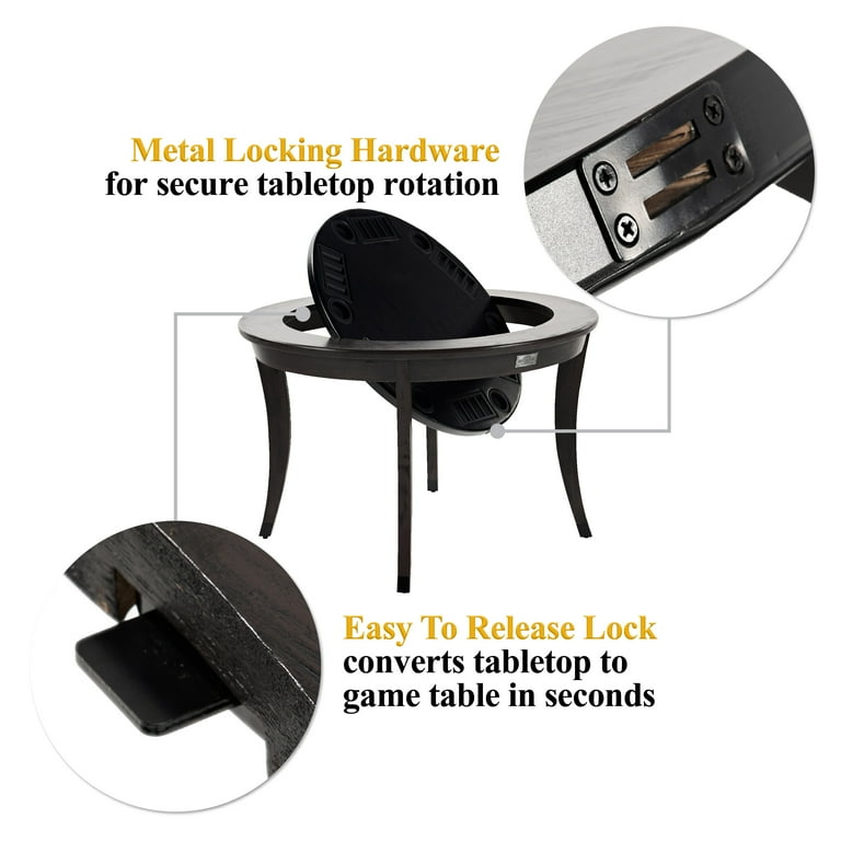 Free Shipping! Barrington Billiards 48-in 2-in-1 Poker Dining