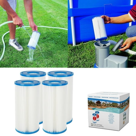 

4Pack Youngwow Pool Filter Cartridge Type A/C Type III