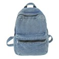 thumbnail image 1 of Mochila vaquera de moda, mochilas Retro, mochila vaquera de gran capacidad para estudiantes, 1 of 5
