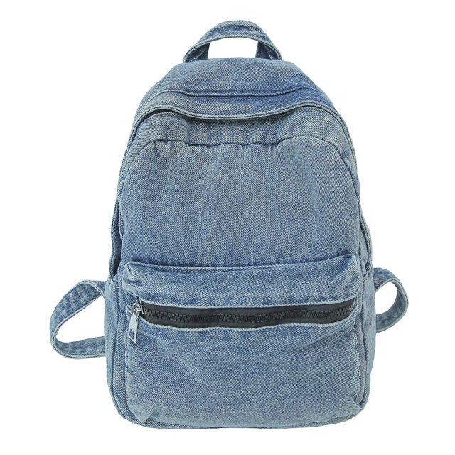 Mochila vaquera de moda, mochilas Retro, mochila vaquera de gran capacidad para estudiantes