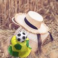 thumbnail image 4 of SUNSIOM Football Hat for Adult Contrast Color Soft Comfortable Wool Cap Funny Headgear for Bars, Masquerade Parties, 4 of 6