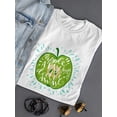 thumbnail image 3 of An Apple A Day Keeps Doctor Away T-Shirt Women -Image by Shutterstock, Female x-Large, 3 of 4