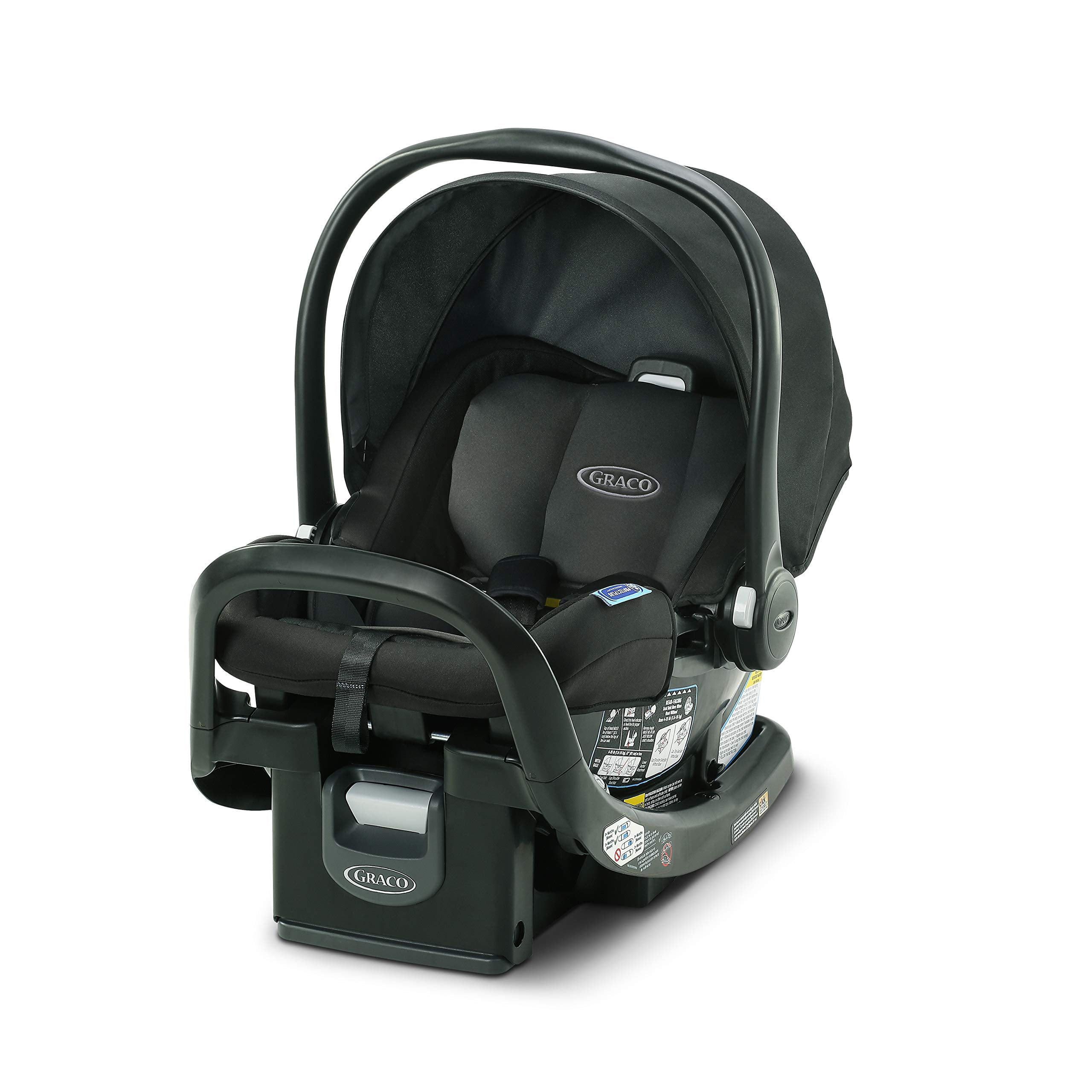 Graco snugfit 35 infant car seat with simply safe adjust harness system baby car seat with anti rebound bar gotham
