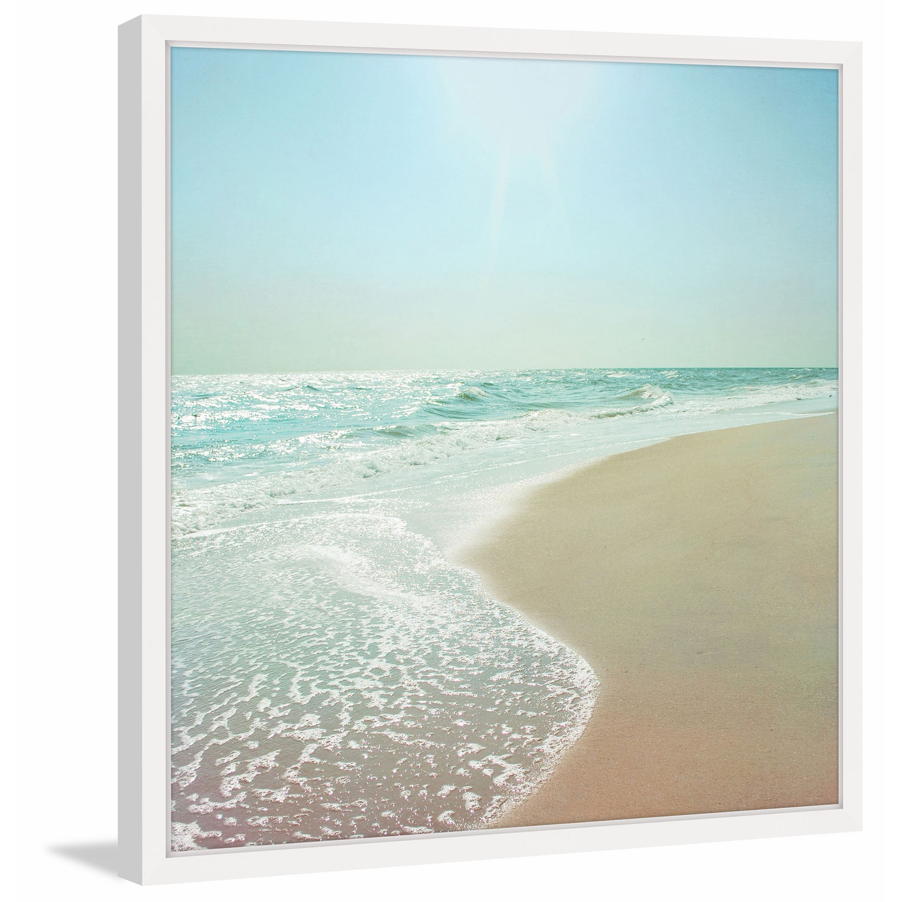 "Let's Go Swimming" Framed Painting Print