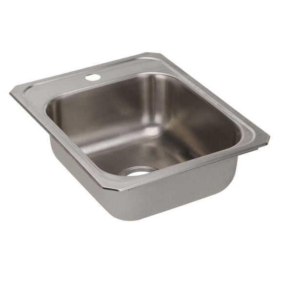 Elkay Celebrity Stainless Steel 17" x 21-1/4" x 6-7/8", Single Bowl Drop-in Sink