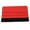 Red, variant on Limei Plastic Felt Squeegee, Decal Squeegee Remove Bubbles for Car Vinyl Film Sticker Graphics and Wallpaper, Vinyl Scraper for Craft Vinyl Lettering Application, 3.9" x 2.7", 1 Pack, Red