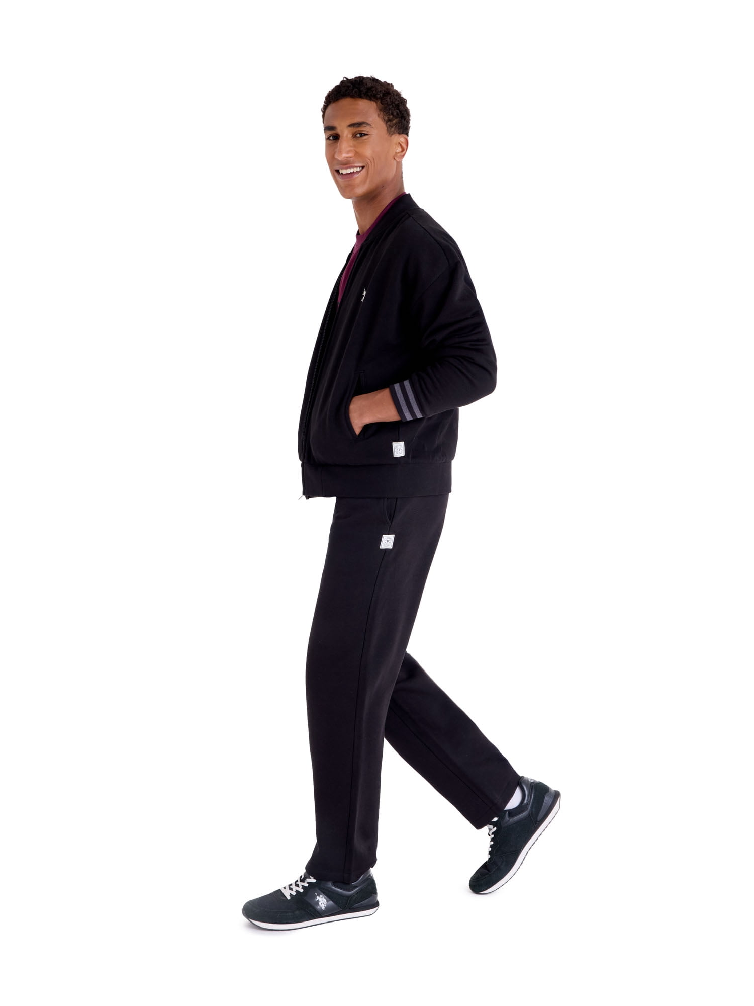 U.S. Polo Assn. Men's Fleece Bomber Jacket