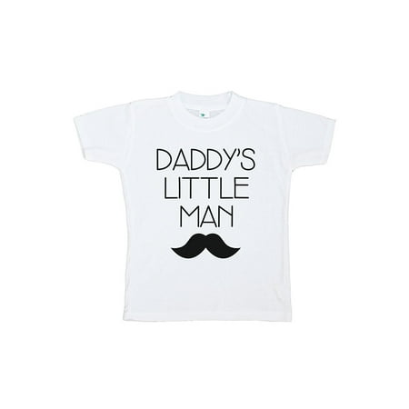 

Custom Party Shop Boy s Mustache Daddy s Little Man T-shirtBlack