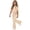 Beige, variant on Mooqilaa Girls Outfit Sets Short Sleeve, Graphic Summer 2 Piece Girls Clothing Sets Yellow Size 5 T