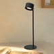 thumbnail image 1 of Lámpara de escritorio LED con atenuación, lámpara de noche con lámpara de mesa recargable desmontable, luz de lectura para niños con control táctil, 3 modos de color y niveles de brillo (negro), 1 of 5