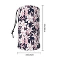 thumbnail image 2 of Neck Gaiter Face Cover Scarf, Pink Leaves Lilies Flowers Soft Face Sun Mask Cover Scarf Headband Cooling Sweat Absorbing Bandanas Hiking Cycling Running, 2 of 7