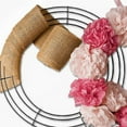 thumbnail image 3 of Ins Wind Circle Garland Simulation Flower Big Circle Hanging Ring Big Iron Circle Ring,40CM, 3 of 5