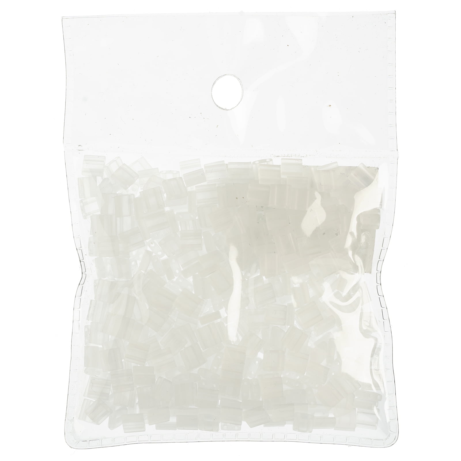 Miyuki 5x5mm TL-131F Crystal Transparent Matte Tila Glass Square Beads 50 Grams