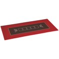 thumbnail image 1 of Soozier Poker Table Top 12-Player Poker Mat Water-Resistant, Red, 1 of 10