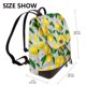 thumbnail image 2 of Fotbe Lemon Seamless Pattern Oil Painting Effect Mochila Bolso con Estampado para Mujer, Mochila Antirrobo de Nylon Impermeable, Bolsa Ligera de Hombro, 2 of 4