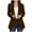Wine, variant on Leesechin Women's Blake Long Blazer Black