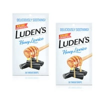 Luden's Throat Drops, Honey Licorice 30 ea (Pack of 2)