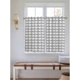 thumbnail image 2 of Ocean Brown Fish Living Room Curtains 2 Panel, Summer Fishing Coastal Nautical Simple Cafe Window Treatment, Farmhouse Bedroom Bathroom Kitchen Curtains Drapes 104"x54", 2 of 6