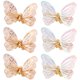 thumbnail image 1 of 6 brocas mágicas de resina Aurora para uñas con accesorios para uñas con forma de mariposa bailarina, 1 of 5
