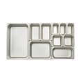 thumbnail image 2 of Winco SPJP-404 Quarter Size Steam Pan, Stainless, 2 of 2
