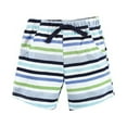 thumbnail image 4 of Hudson Baby Infant Boy Cotton Bodysuit, Shorts and Shoe Set, Surf Dude, 0-3 Months, 4 of 5